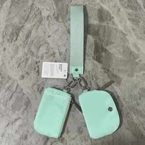 Brand new with tags Lululemon dual pouch keychain